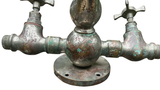 Antique French Four Handle Faucet