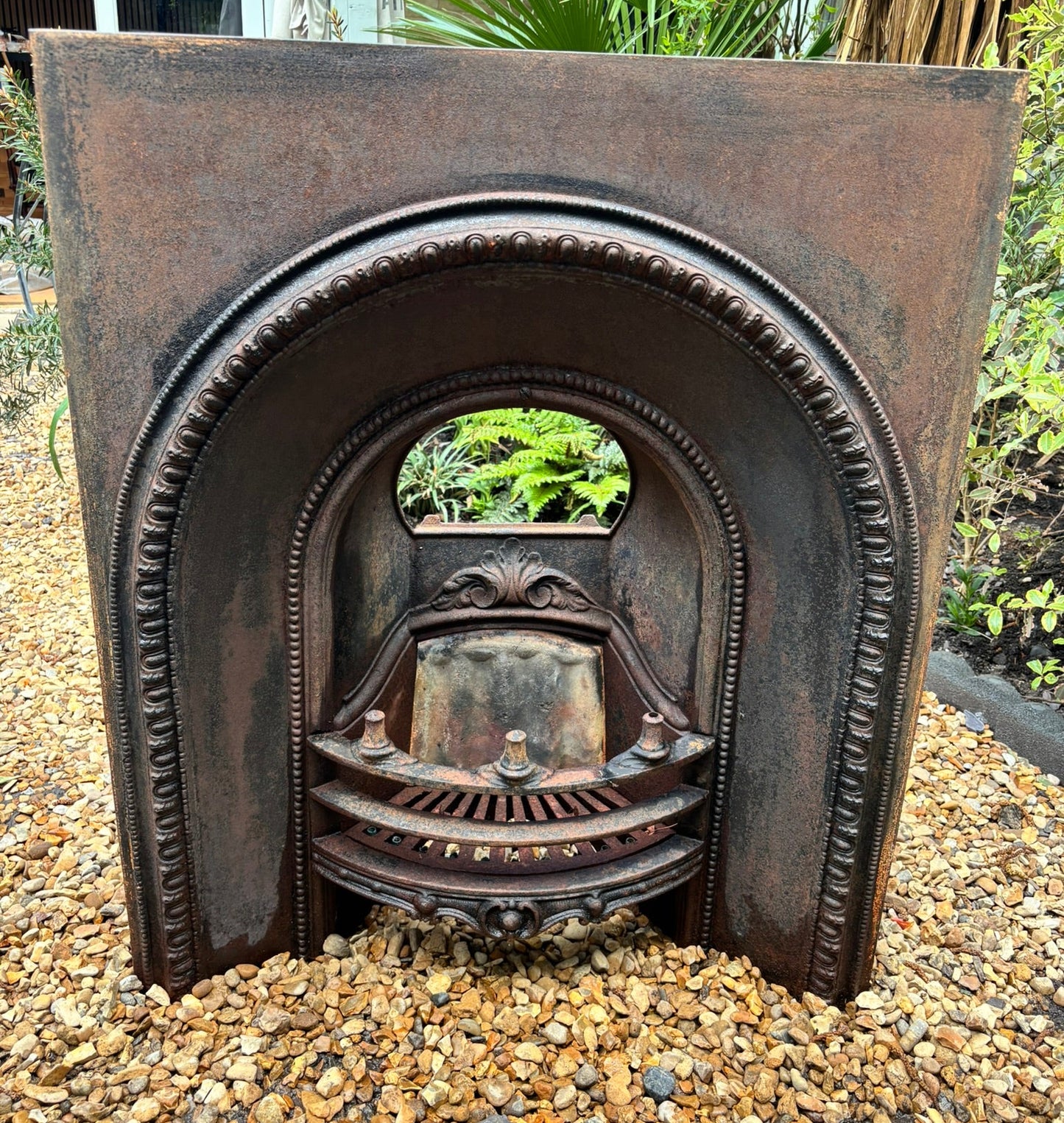 Reclaimed Early Victorian Cast Iron Fire Insert