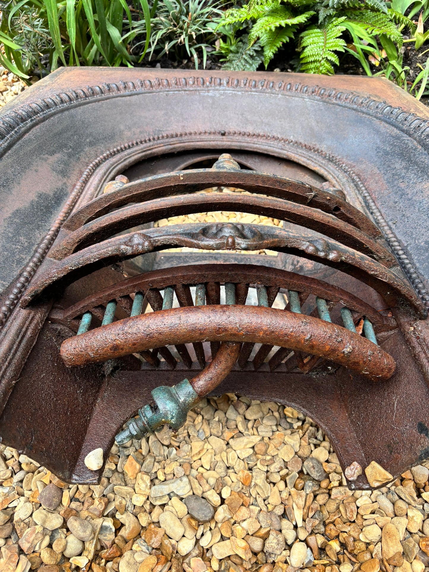Reclaimed Early Victorian Cast Iron Fire Insert