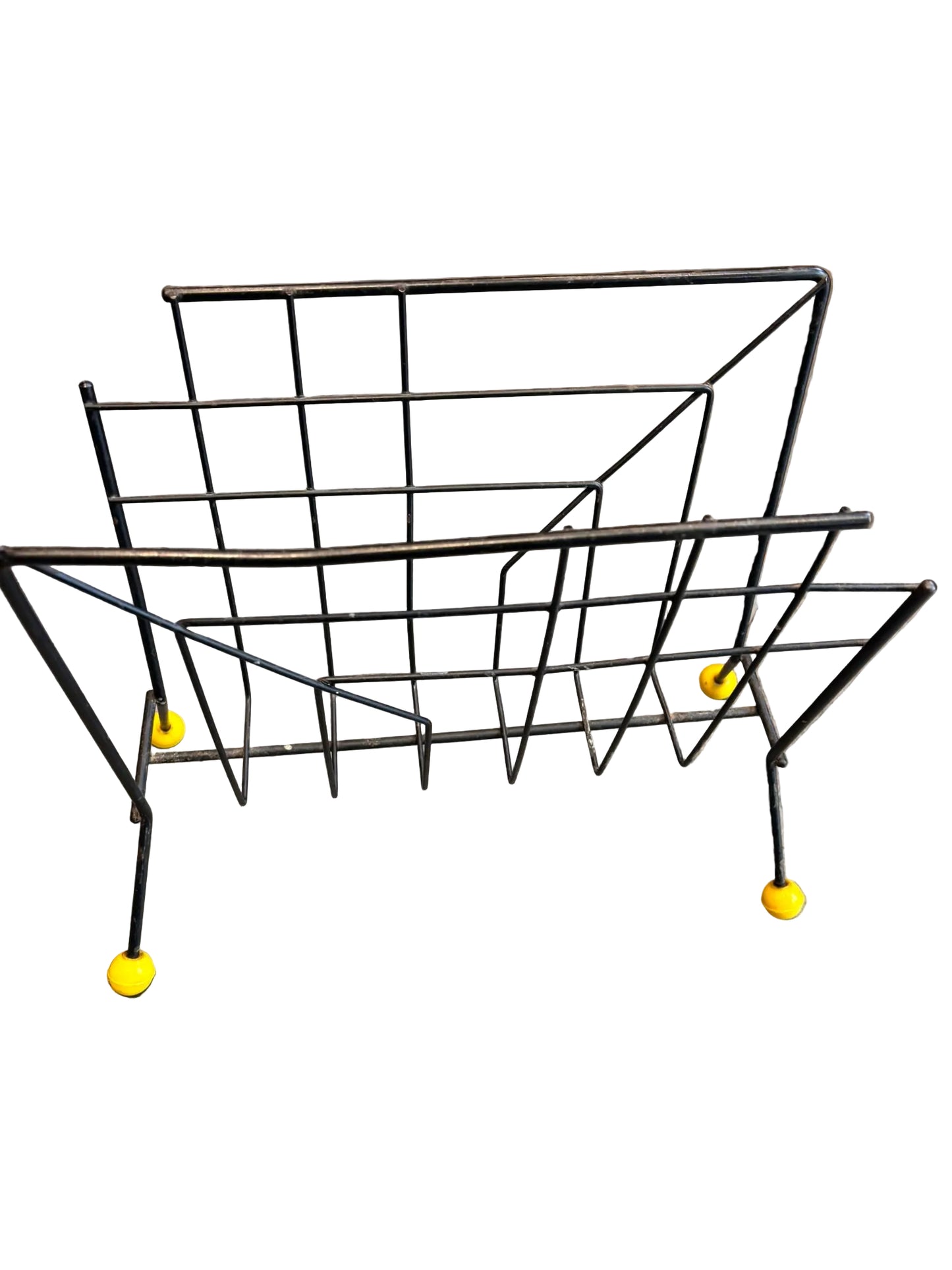 1950s Sputnik Magazine Rack