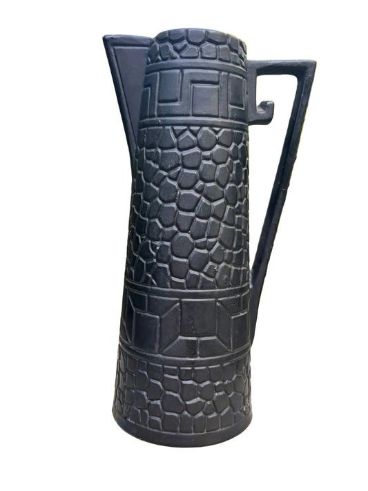 Black Basalt Ceramic Pitcher