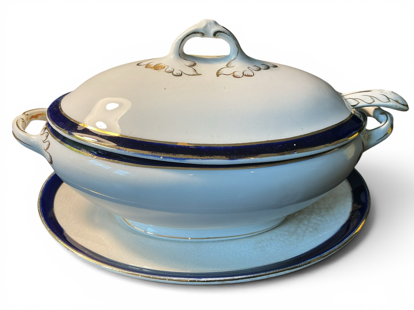 Bleu du Roi serving tureen