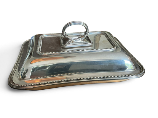 Early 20th Century Silver-Plated Serving Dish