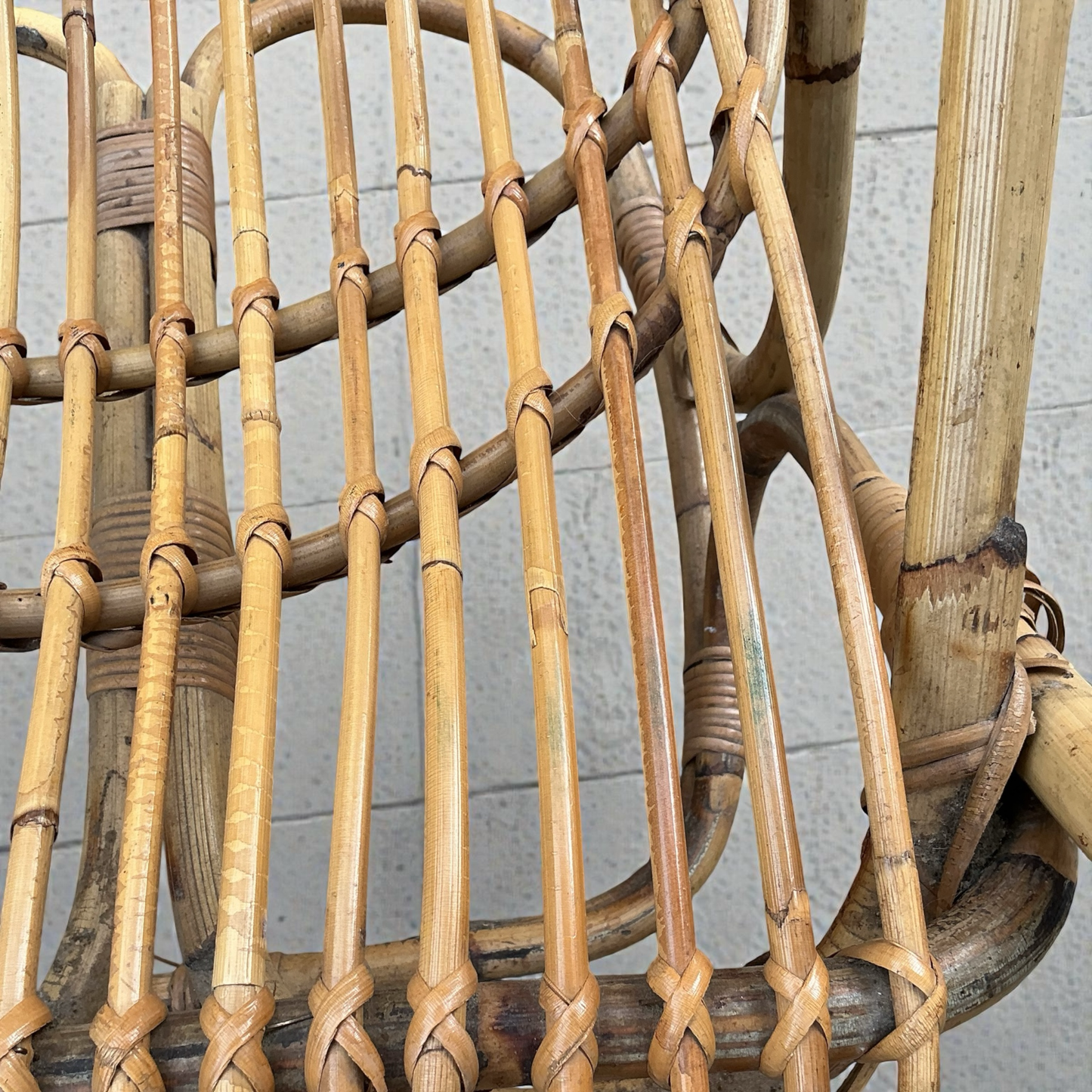 Tito Vignale Rattan Chair