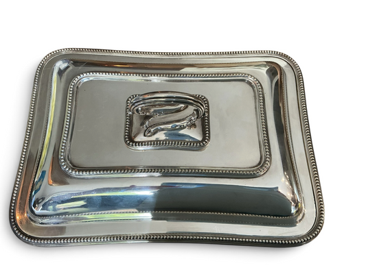 Early 20th Century Silver-Plated Serving Dish