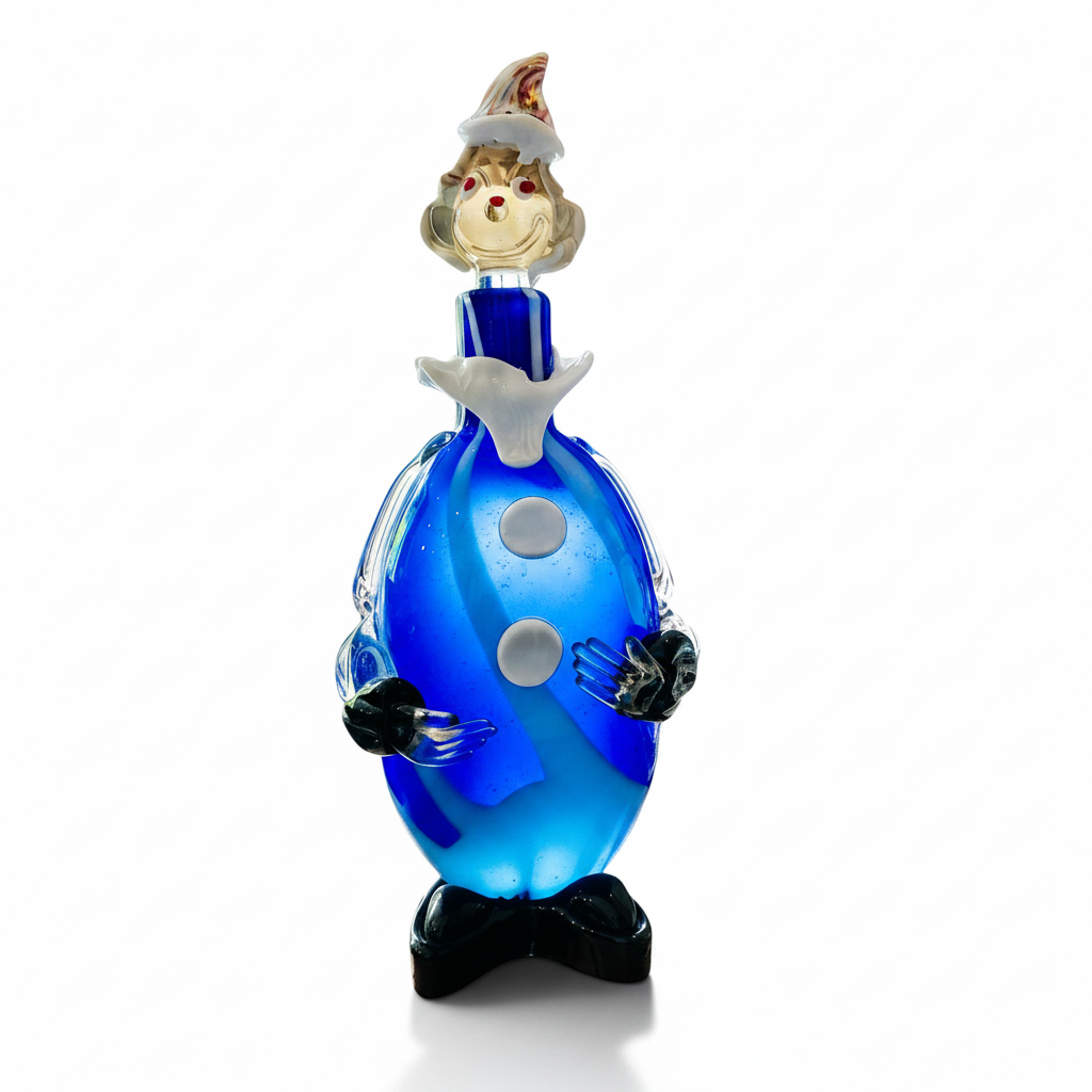 Vintage Murano Clown Decanter
